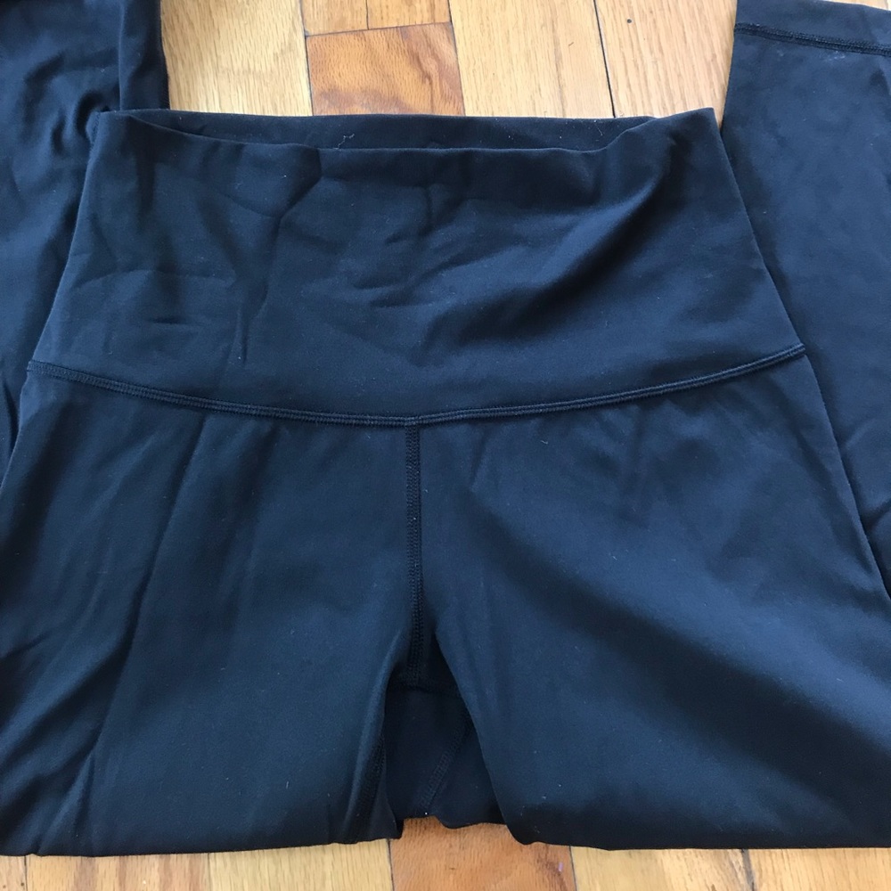 Lulu lemon 7/8 black leggings